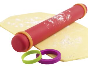 MASTRAD Teigrolle Silikon Teigrolle, 8  Ringe