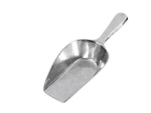 WILESCO Abwiegeschaufel 65 gr 155mm Leichtmetall