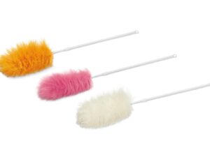 NÖLLE Staubwedel 'Lammfell & Teleskopstiel'