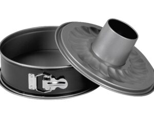 KAISER Springform Inspiration mit Rohrboden 8cm Ø26cm schwarz 2teilig