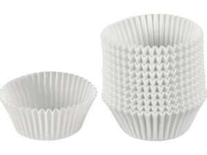 KAISER Papierbackförmchen Inspiration Ø7cm weiß 200er Pack 200 Stück