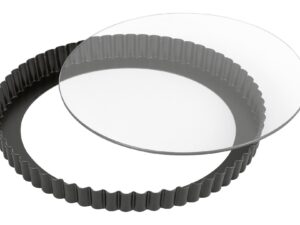 KAISER  Quicheform 28cm Glas-Hebeboden