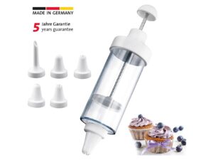 WESTMARK Garnierkünstler 1 Garnierspritze, 5 Tüllen