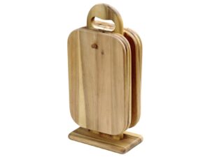 KESPER Brettchenständer 7-teilig | Ständer | 6 Brettchen