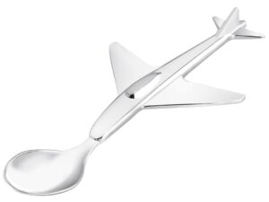 ZILVERSTAD Babylöffel 'Flugzeug'