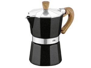 cilio tisch-accessoires Espressokocher 'Classico Natura' 3 Tassen