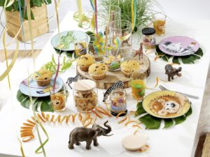 RITZENHOFF & BREKER Kindergeschirr 'Happy Zoo Zebra' 3 Teile