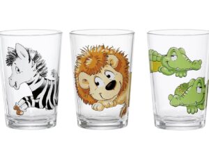 RITZENHOFF & BREKER Trinkglas 'Happy Zoo' 3er Set 3 Teile
