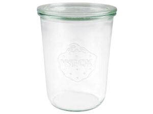 WECK Sturzglas 6er Karton 6 Stück, inkl. Glasdeckel