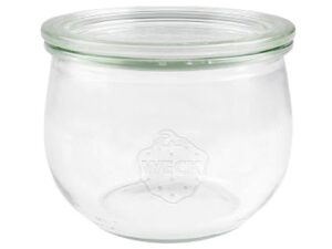 WECK Tulpenglas 6er Karton 6 Stück, inkl. Glasdeckel