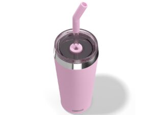 SIGG Thermobecher 'Helia' mit Trinkhalm und Reinigungsbürste