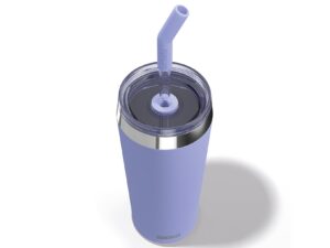 SIGG Thermobecher 'Helia' mit Trinkhalm und Reinigungsbürste