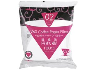 HARIO Papierkaffeefilter 'V60' Gr. 02 100er Pack