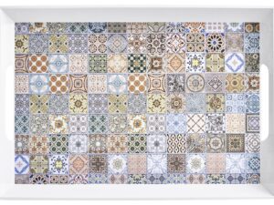 ZELLER PRESENT Melamintablett 'Mosaik'