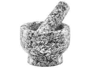 ZELLER PRESENT Mörser & Stößel-Set Granit grau