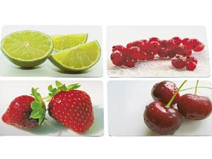 RICOLOR  Brettchen Obst 23,5x14,5cm - 6 VPE