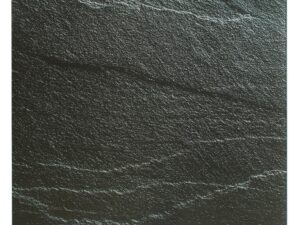 ZELLER PRESENT Herdabdeckplatte Schiefer Glas hitzbeständig bis 220°C 56x50cm anthrazit