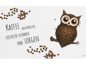 KESPER Frühstücksbrettchen 'Kaffee Eule'