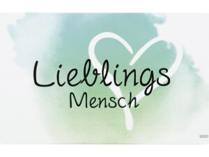 KESPER Frühstücksbrettchen 'Lieblingsmensch'