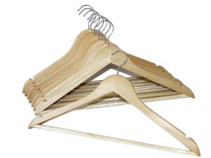 BÜRSTENMANN Kleiderbügel 45cm 8 Stück