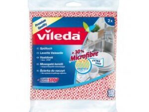 VILEDA Spültuch 30% Microfaser 36x34cm 2er Pack