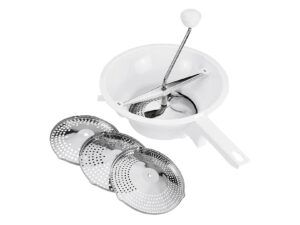 METALTEX Passiermaschine 'Spring' 4-teilig, Passiermaschine Spring, 3 Passierscheiben