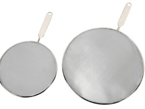 METALTEX Spritzschutzsieb-Set 2-teilig, Ø 20 cm, Ø 29 cm