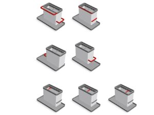 METALTEX  Spülbecken-Organizer anthrazit