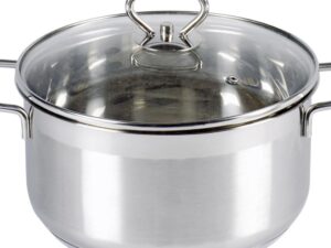 KARL KRÜGER Fleischtopf Manhattan 5,5 l Ø24cm Edelstahl