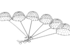 NOUVEL  Fonduesieb Inox 6 Stück