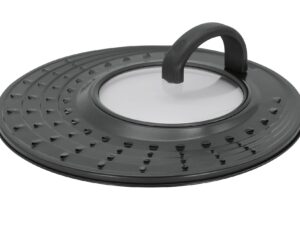 KARL KRÜGER  Spritzschutzdeckel 31cm m.Gl+B