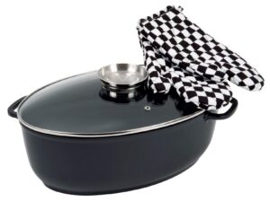 KARL KRÜGER Gänsebräter 'Delta' inkl. 1 Paar Handschuhe