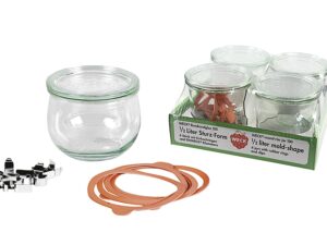 WECK Tray Tulpengläser eingeschweißt 4er Set