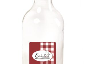 DOSEN-ZENTRALE Gradhalsflasche 'Einkochwelt'