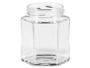 DOSEN-ZENTRALE Sechseckglas ohne Deckel