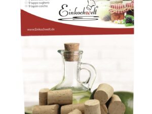 DOSEN-ZENTRALE Spitzkorken 'Einkochwelt' 9er Pack