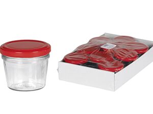 EMSY Schraubdeckelglas Sturz mit 63mm TO-Deckel 105 ml 9er Pack