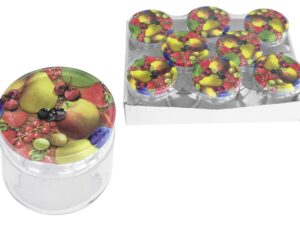 EMSY Schraubdeckelglas 8er Tray mit 66 mm Twist off-Deckel