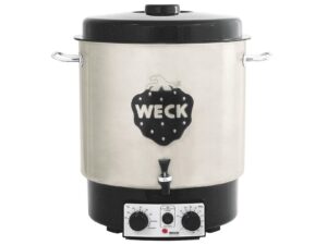 WECK Einkochautomat Einkochautomat | Einlegerost | Vollkunststoff-Auslaufhahn