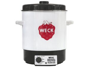 WECK Einkochautomat 29 l Ø35cm weiß emailliert ohne Uhr