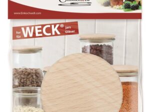 WECK Holzdeckel 'Einkochwelt'