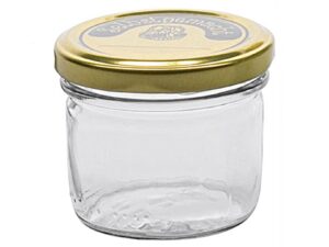 EMSY Schraubdeckelglas Sturz mit 66mm TO-Deckel selbstgemacht 124 ml 8er Pack