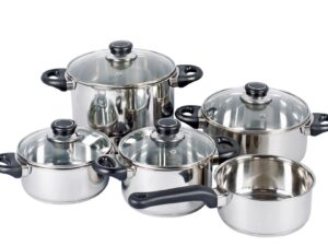 KARL KRÜGER  Topf-Set 5tlg. 18/10 Apollo