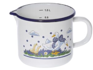 KARL KRÜGER Milchtopf mit Ausguss 'Gänseglück'