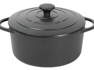 KÜCHENPROFI Bratentopf Provence Gusseisen mit Deckel 4,2 l