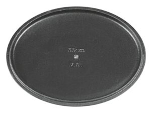 KÜCHENPROFI Bratentopf 'Provence' oval Gusseisen mit Deckel 7 l