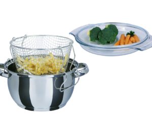 GSW  Frittiertopf Edelstahl 22cm