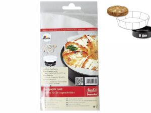 DEMMLER Backpapier Zuschnitte Ø37cm weiß 10 Stück