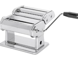 KÜCHENPROFI Nudelmaschine mit 3 Walzen 19x12,4x13cm Nudelmaschine mit Tischklemme
