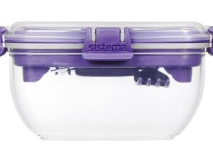 SISTEMA  Salatbox To Go 1,1l+Besteck - 4 VPE